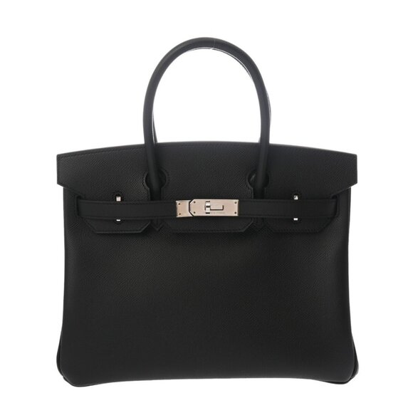 HERMES Birkin 30 Black/Noir hand bag - Picture 1 of 10